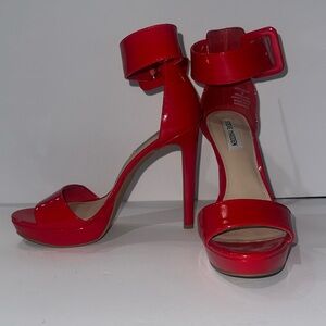 Steve Madden red high heels